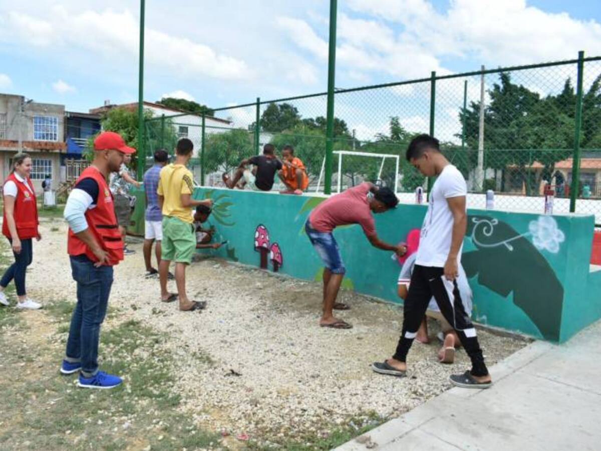 Festival de Arte y Cultura con jóvenes en riesgo en barrios de Cartagena