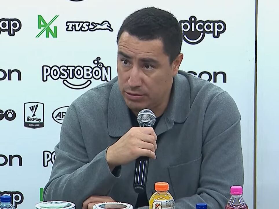 Efraín Juárez, DT de Nacional / Captura de pantalla