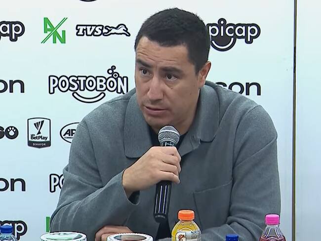 Efraín Juárez, DT de Nacional / Captura de pantalla