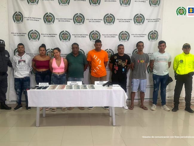 A la cárcel ocho presuntos sicarios del Clan del Golfo en Córdoba
