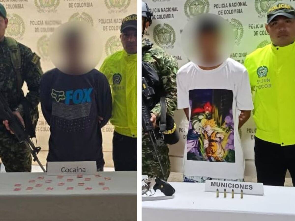 Capturan a dos presuntos integrantes del Clan del Golfo en operativos en Montelíbano y La Apartada