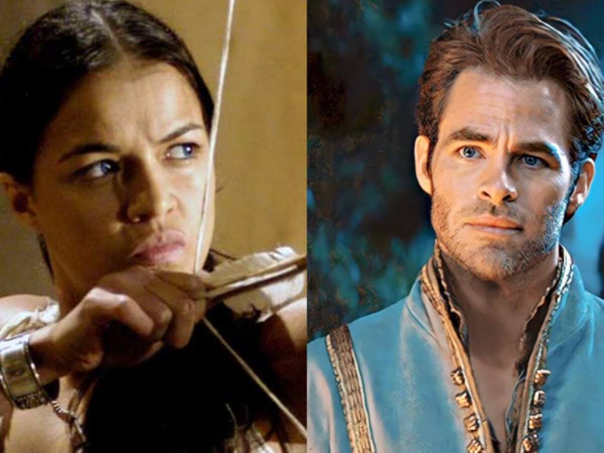 Calabozos y Dragones: fotos de Chris Pine y Michelle Rodríguez en rodaje