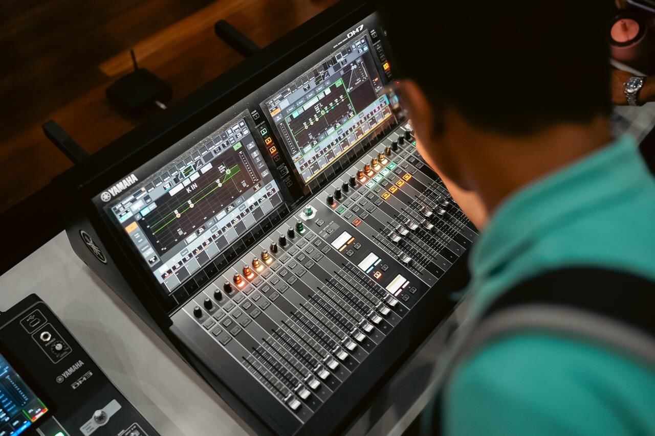 Consola de Sonido/Cortesía Fundación Salvi