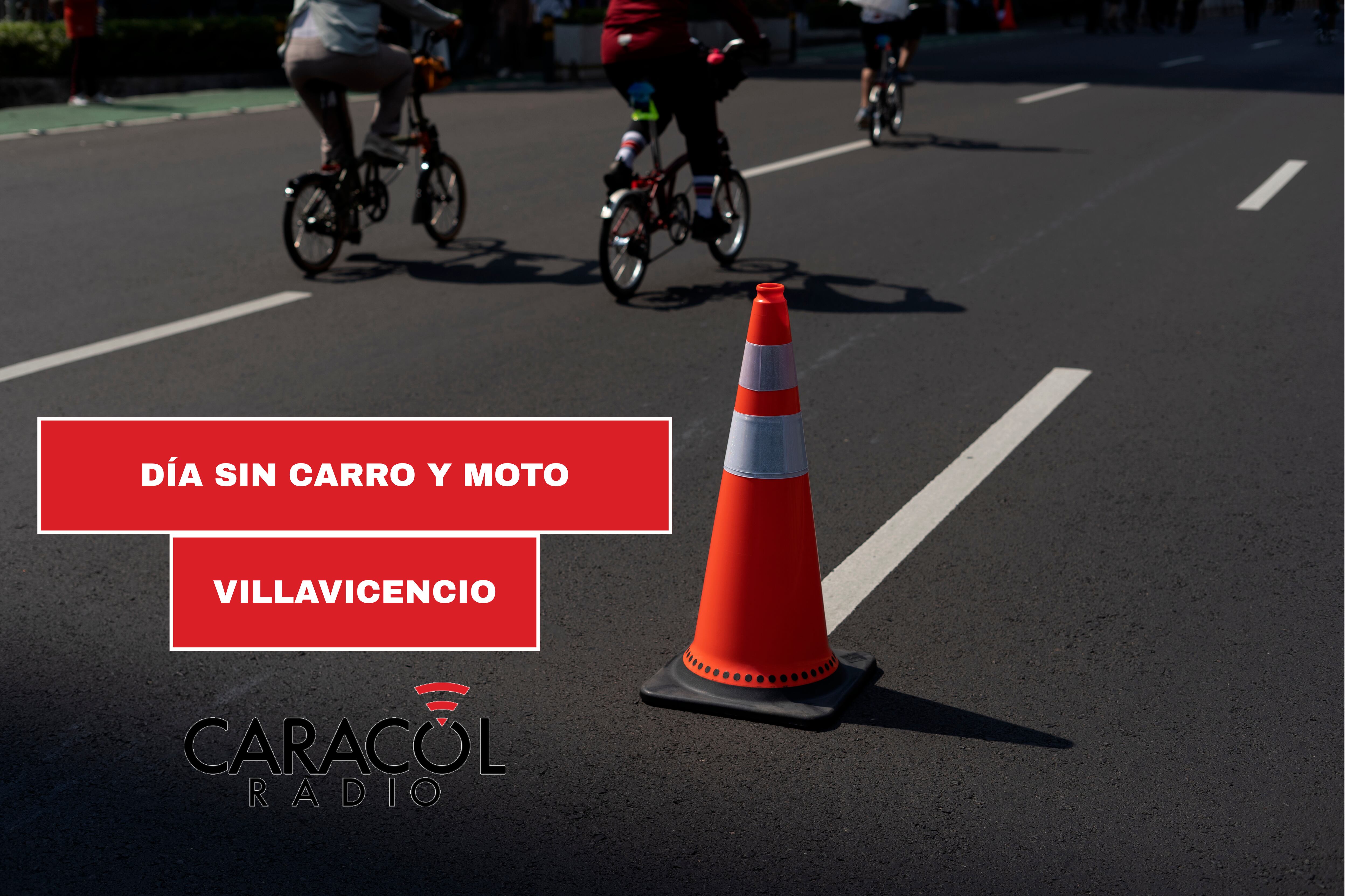 Imagen de referencia. Ciclovía: Getty Images - Logo Caracol Radio: Página web.