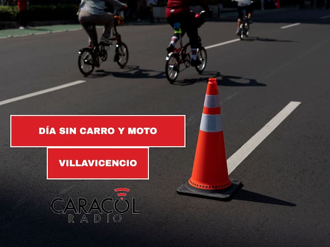 Imagen de referencia. Ciclovía: Getty Images - Logo Caracol Radio: Página web.