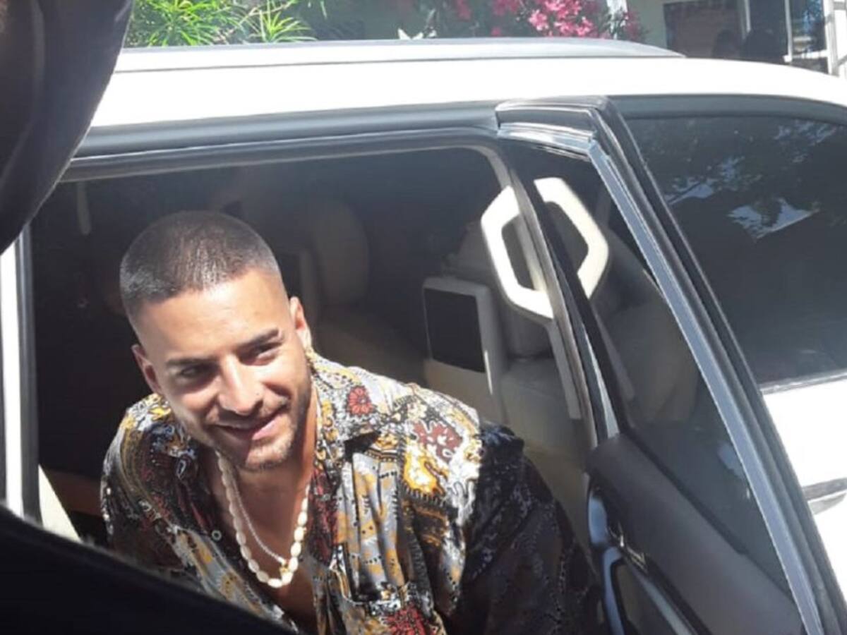 Maluma estuvo en Cartagena y grabó un video en Barú