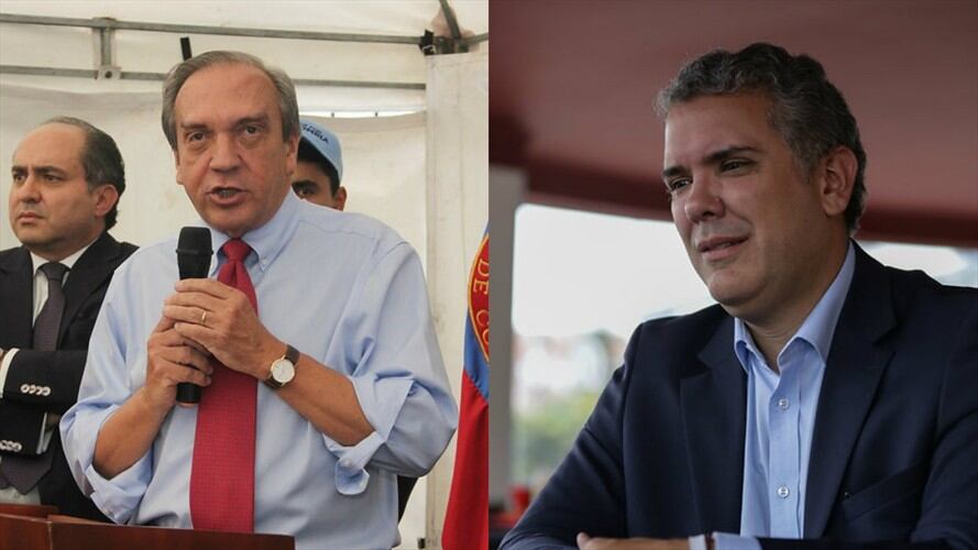 Luis Alfredo Ramos adhiere a la candidatura de Iván Duque. Foto: Colprensa