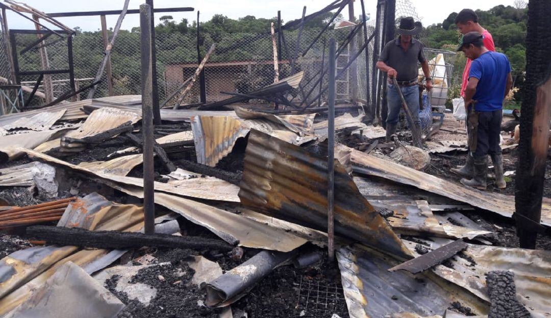 Las intimidaciones eran a comerciantes y ganaderos de la región.