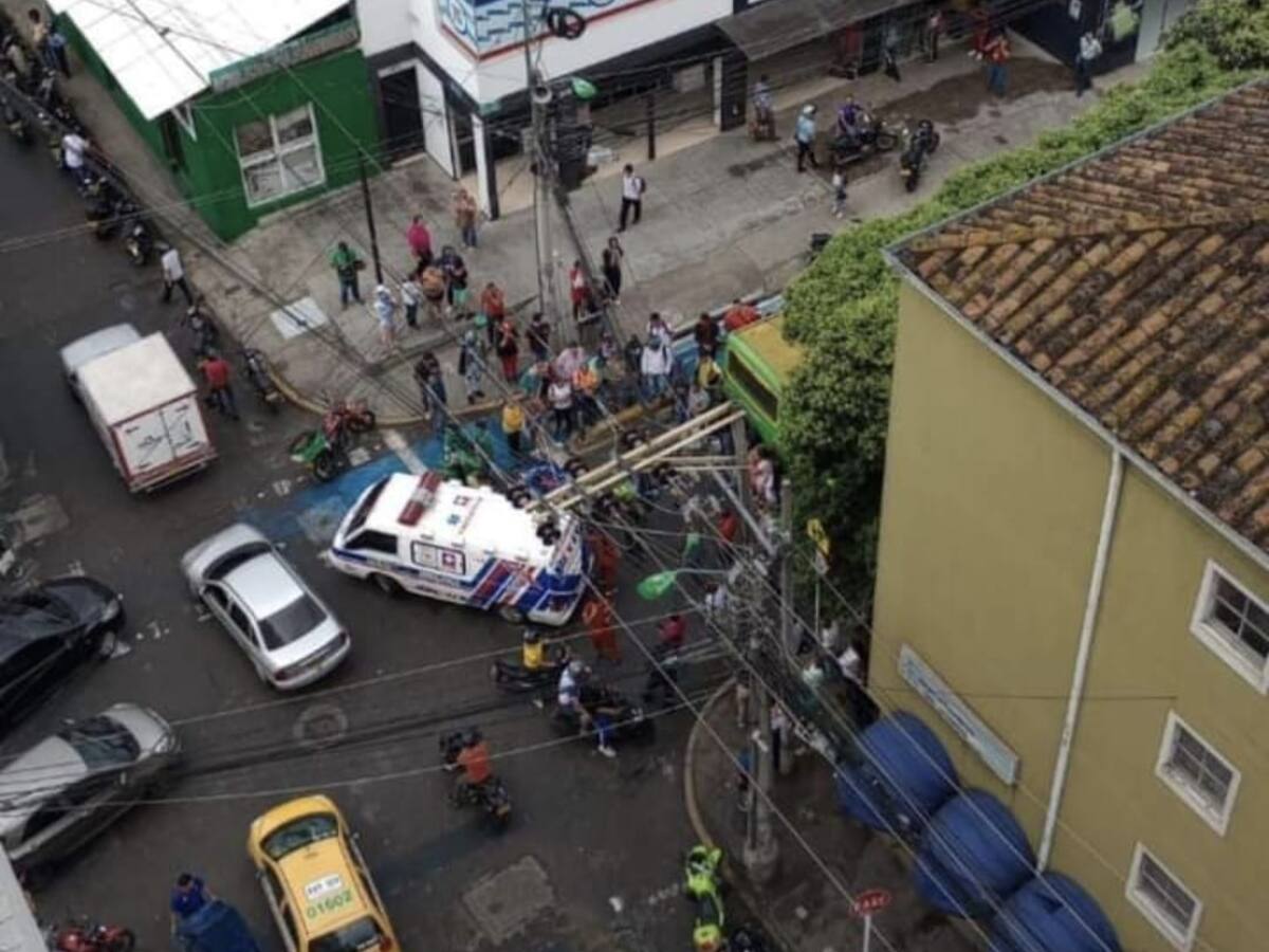 Menor de edad falleció en un accidente de tránsito en Bucaramanga