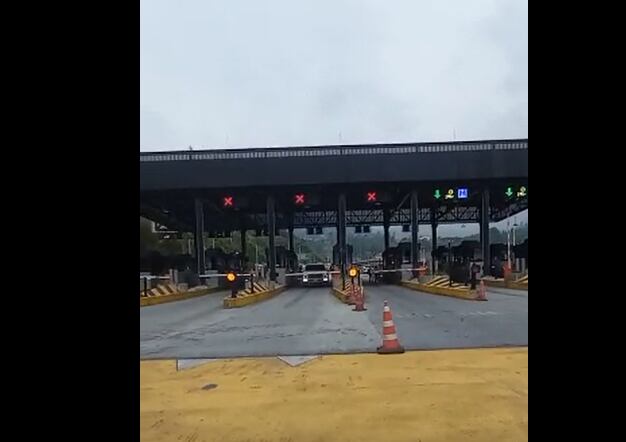 Peaje túnel de Occidente- Cortesía