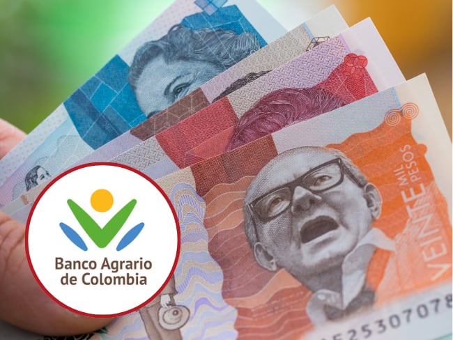 Pagos Renta Ciudadana 2024. Imagen de referencia vía Getty Images / Logo Banco Agrario