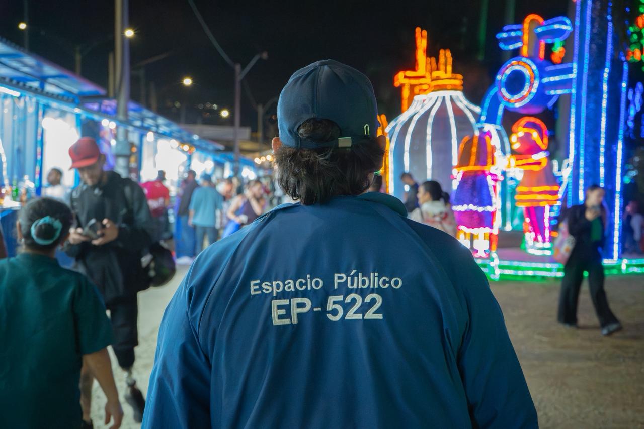 Plan de seguridad en espacios públicos de Medellín. Foto: Alcaldía de Medellín.