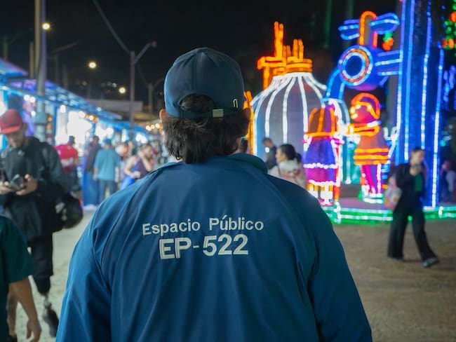 Plan de seguridad en espacios públicos de Medellín. Foto: Alcaldía de Medellín.