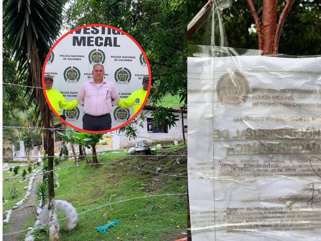 Captura director Fundación Caminos Reales - Caracol Radio Cali / Policía