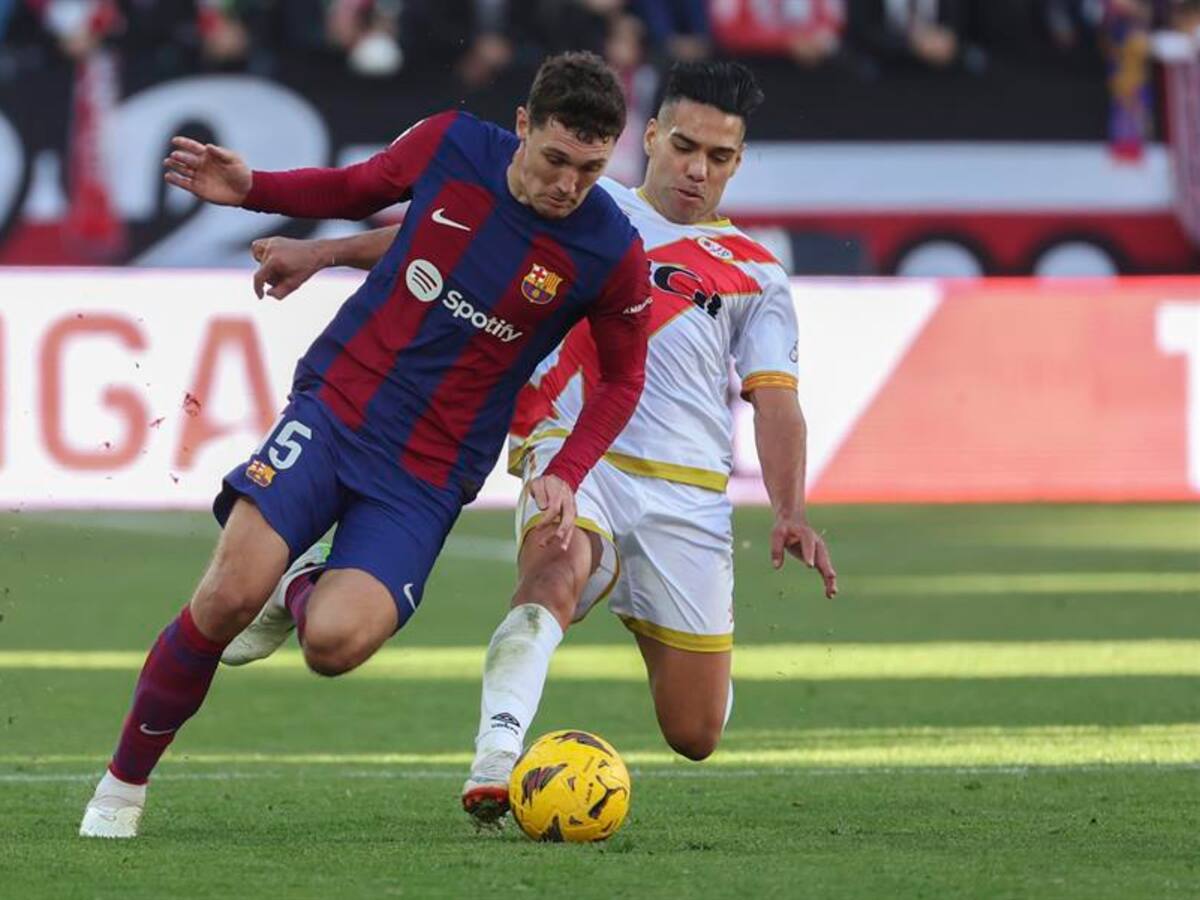 Falcao suma minutos en un Rayo Vallecano que le vuelve a quitar puntos al Barcelona