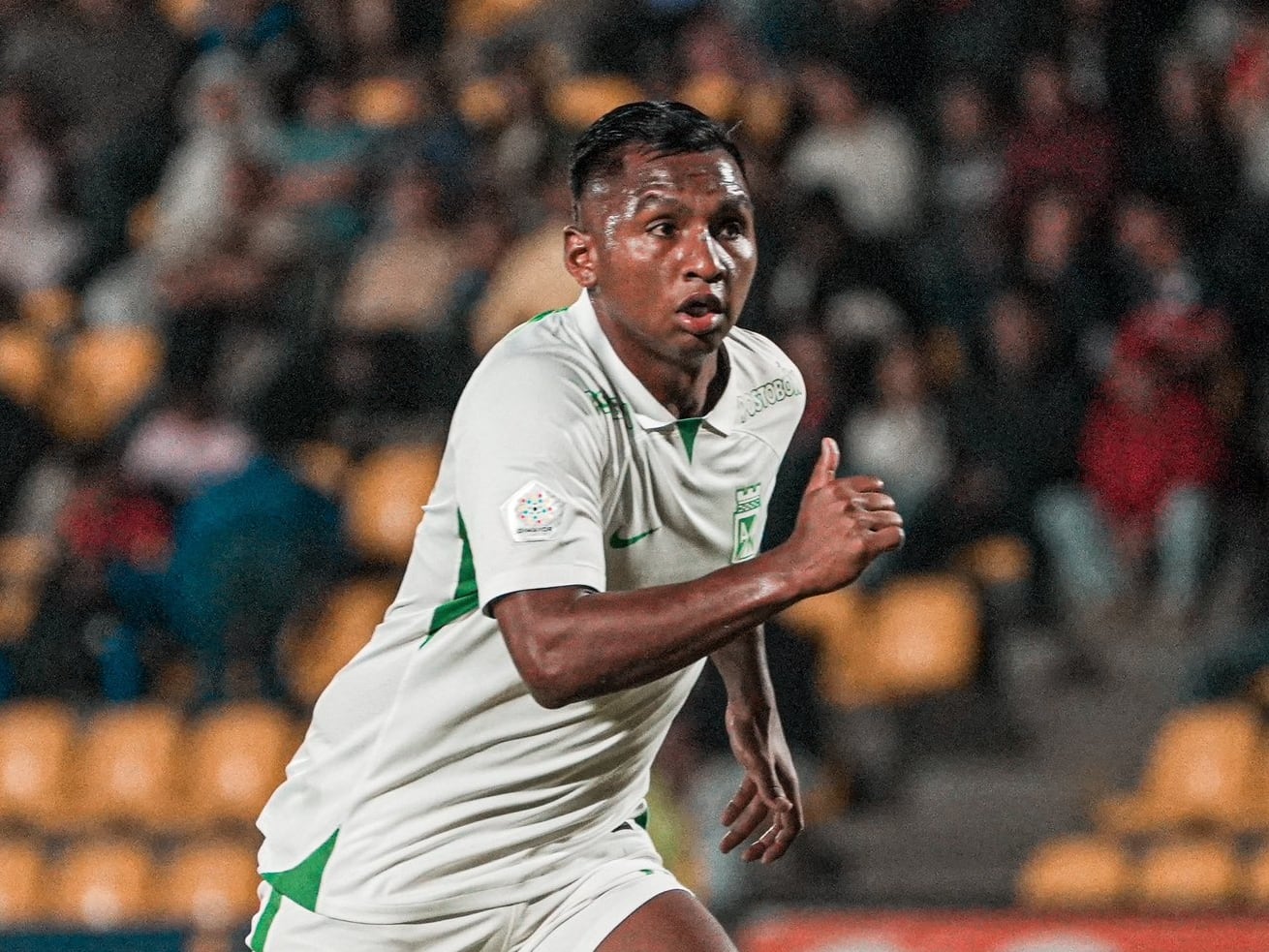 Alfredo Morelos, delantero de Atlético Nacional / @nacionaloficial