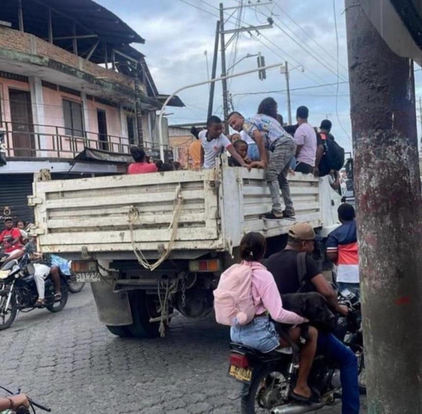 Calles de Tumaco hoy. Foto: Cortesía
