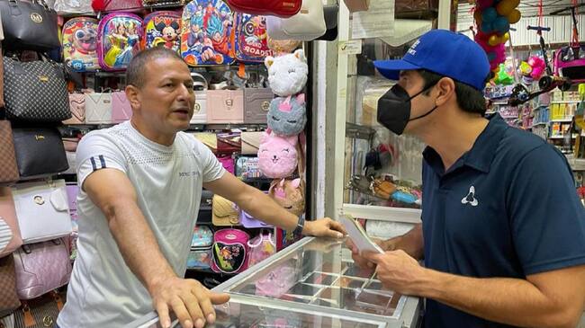 La campaña busca acercar a los comerciantes para que tengan acceso a programas de emprendimiento