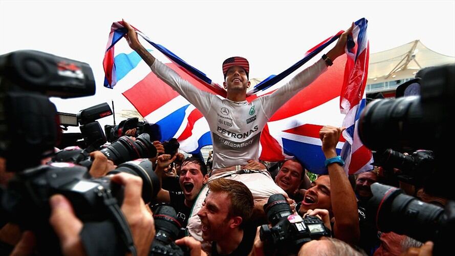 Ahora quiero el título número cinco: Lewis Hamilton. Foto: Getty Images