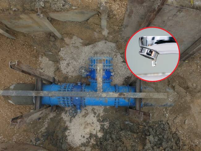 Acuacar entregó nuevo reporte sobre reparación de tubería: ¿Cuándo regresará el agua? (Aguas de Cartagena)