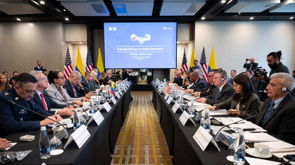 Los acuerdos entre Colombia y Estados Unidos para fortalecer la política antidrogas