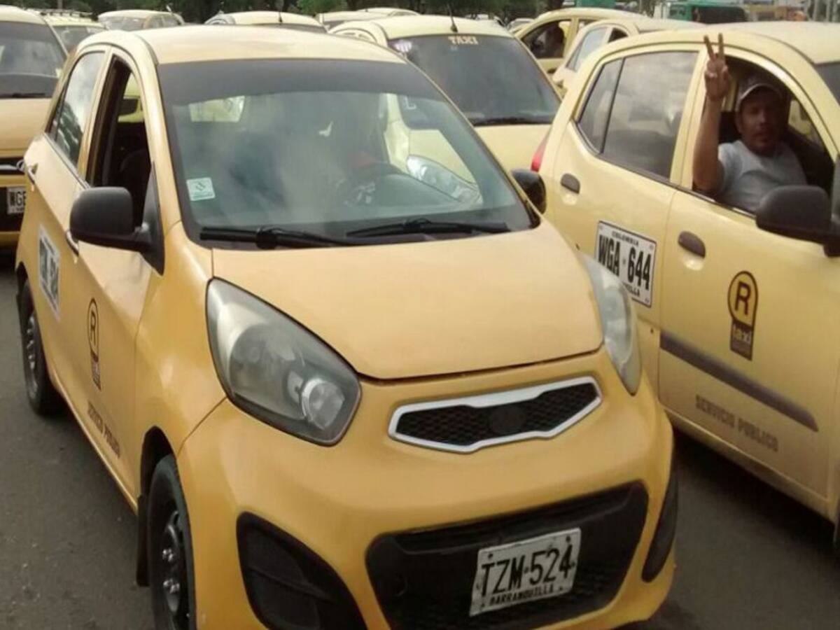 Cayó en un 50% movilización de pasajeros en taxis en Barranquilla