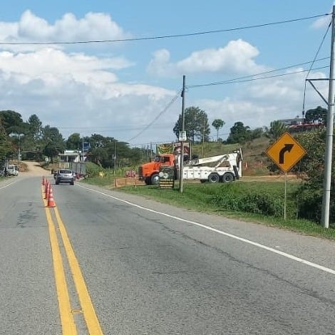 Vía Panamericana en Cauca. Crédito: Nuevo Cauca.
