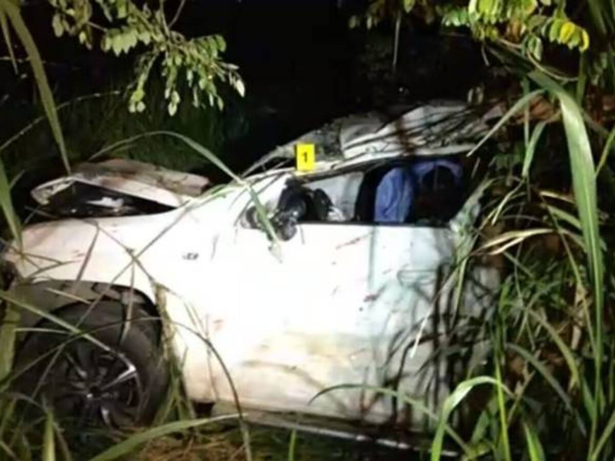 Aparatoso accidente en la vía Cali Jamundi deja un muerto