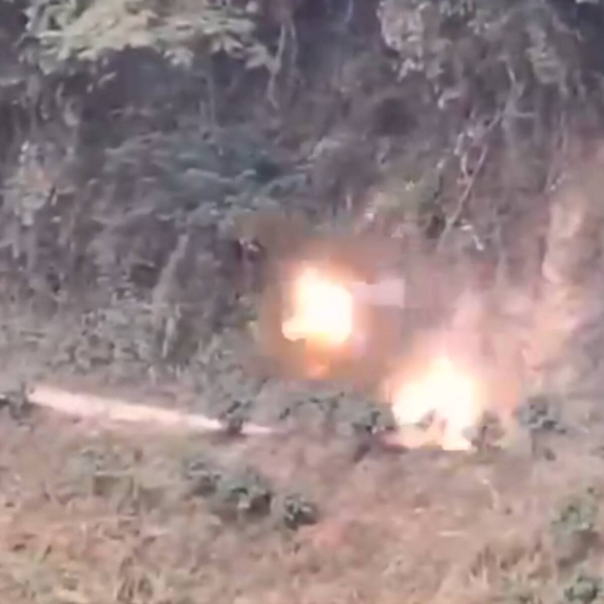 El ejército destruyó un artefacto explosivo del Clan del Golfo en zona rural de Andes, Antioquia