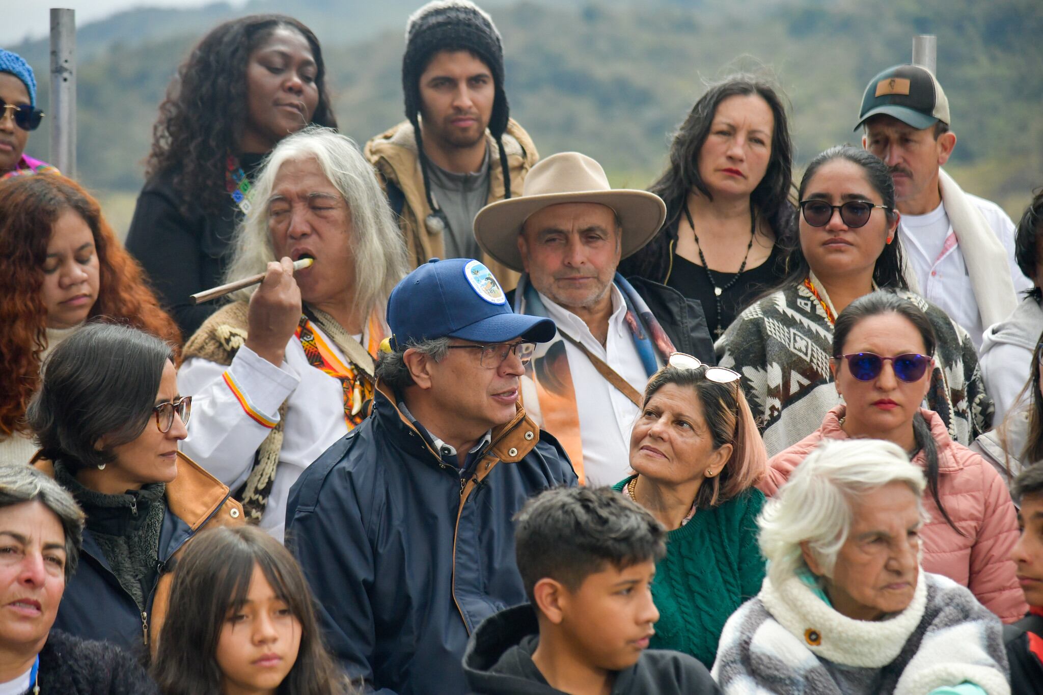 Alocución del presidente Gustavo Petro desde Chingaza / Presidencia: Andrea Puentes