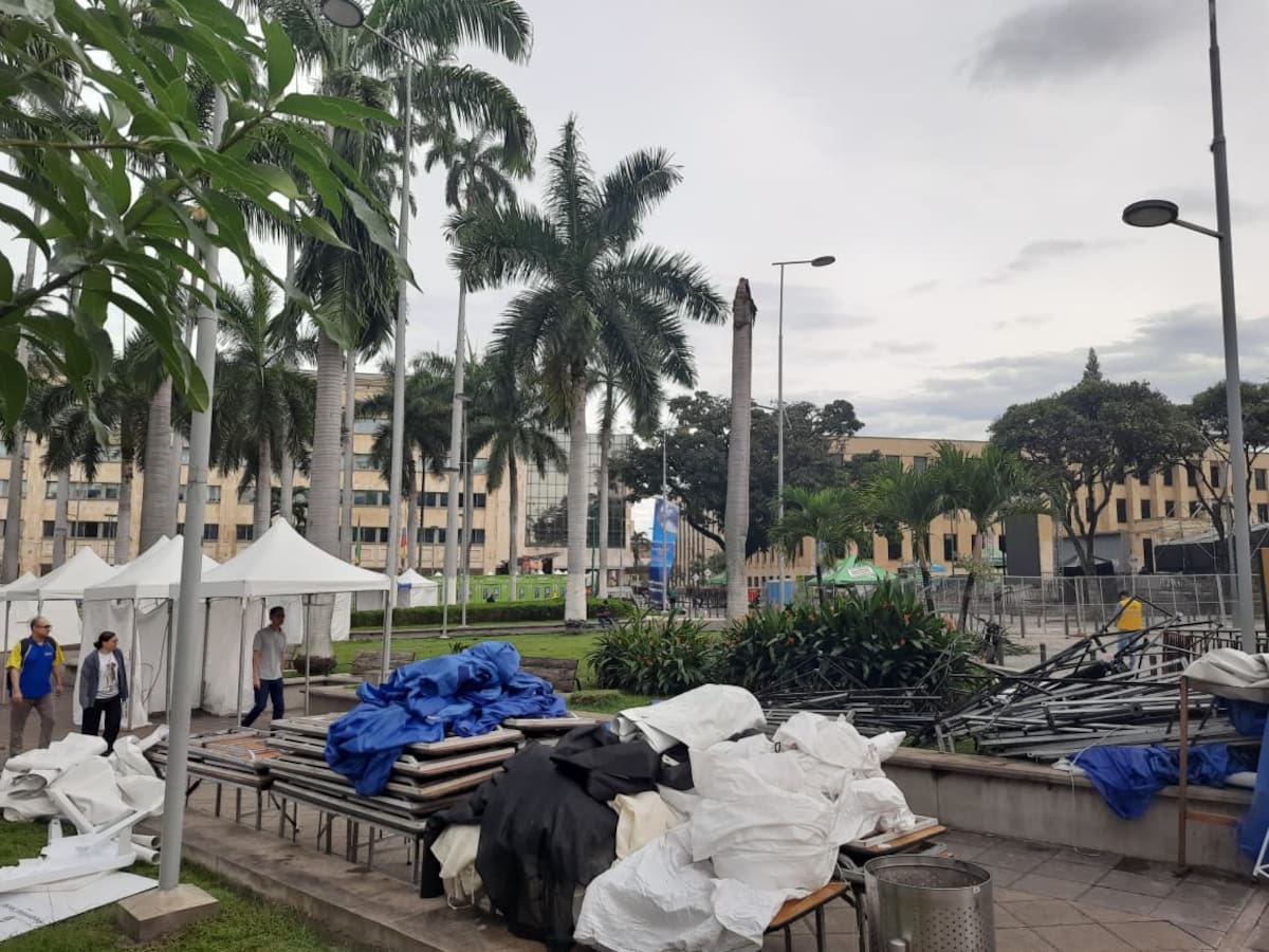 74 reportes de afectaciones por la tormenta eléctrica de Bucaramanga