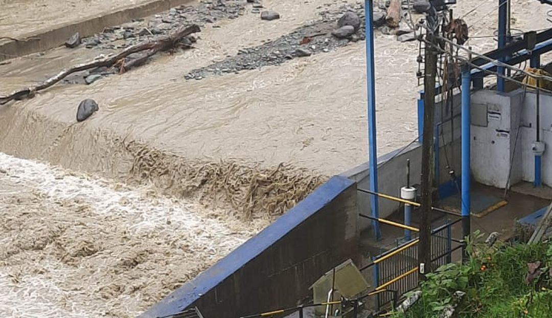 Bocatoma Combeima en Ibagué