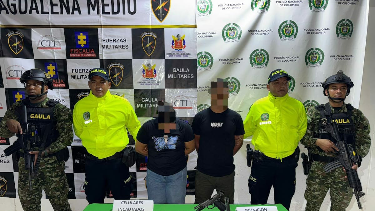 Capturan a alias Pirata, presunto cabecilla del Clan del Golfo en el sur del Cesar
