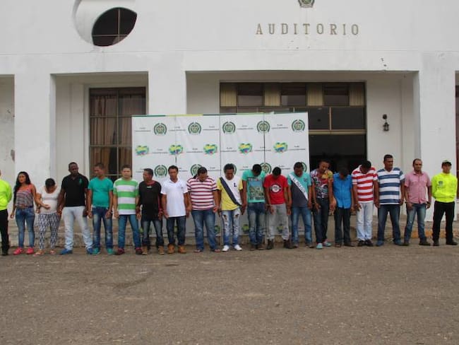 18 integrantes del clan Úsuga fueron capturados por la Policía
