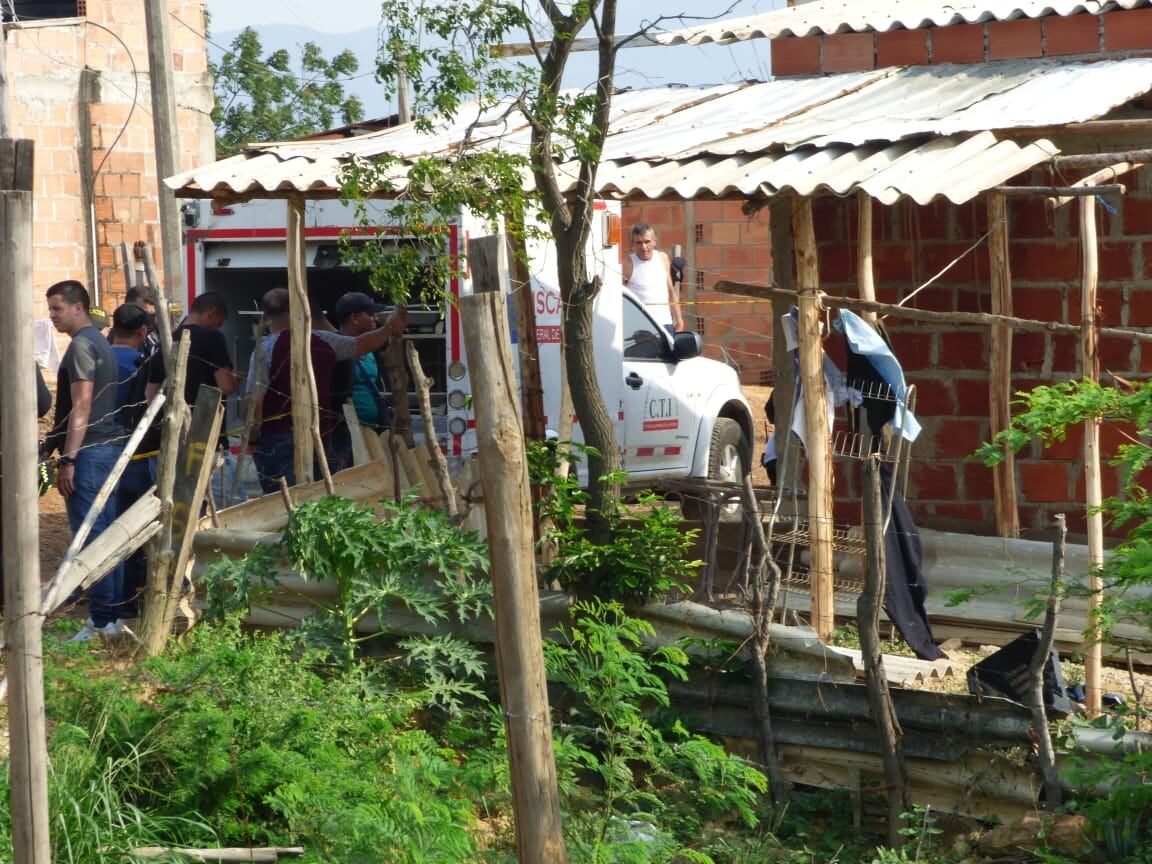 Homicidio en el asentamiento humano El Talento, Cúcuta