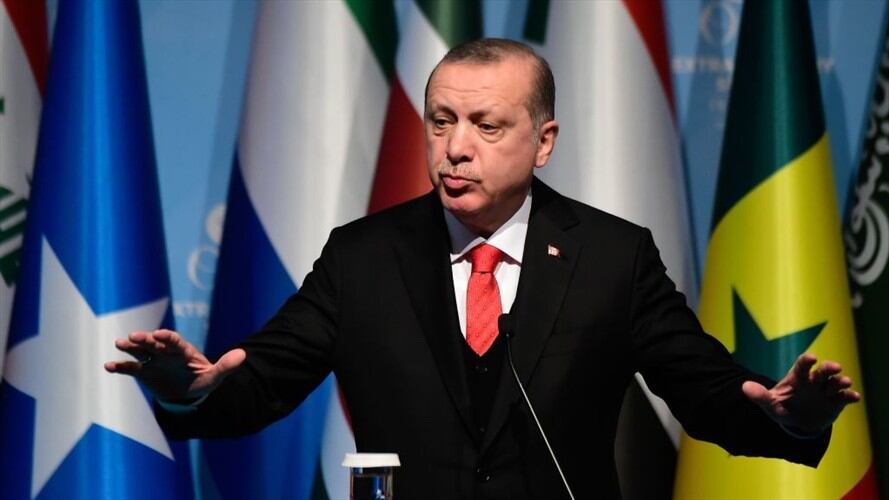 Recep Tayyip Erdogan acusó a EE.UU. de "malinterpretar" sus propias leyes. Foto: Getty Images