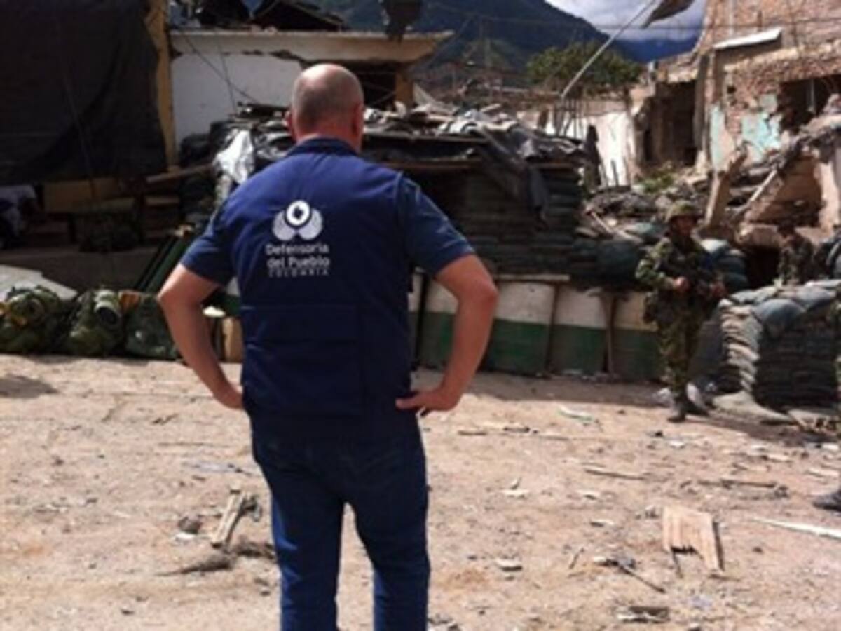 Defensoría del Pueblo rechazó ataque de las Farc en Inzá