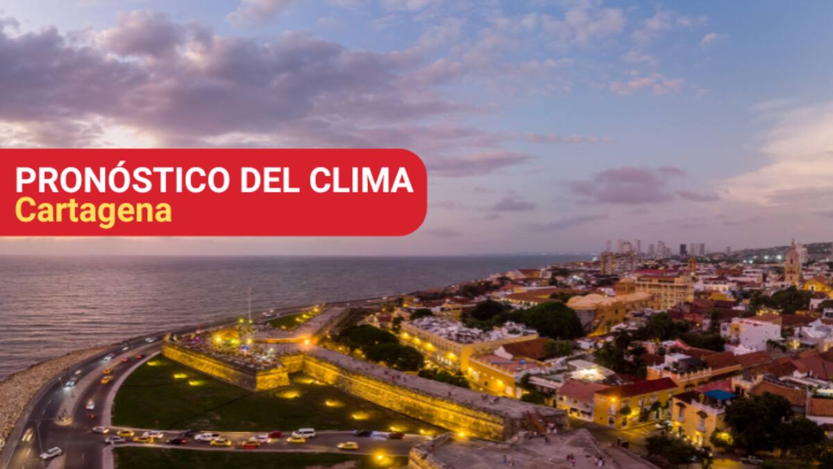 ¿Lluvia o sol? Este será el clima en Cartagena los días 19, 20 y 21 de mayo, según el IDEAM