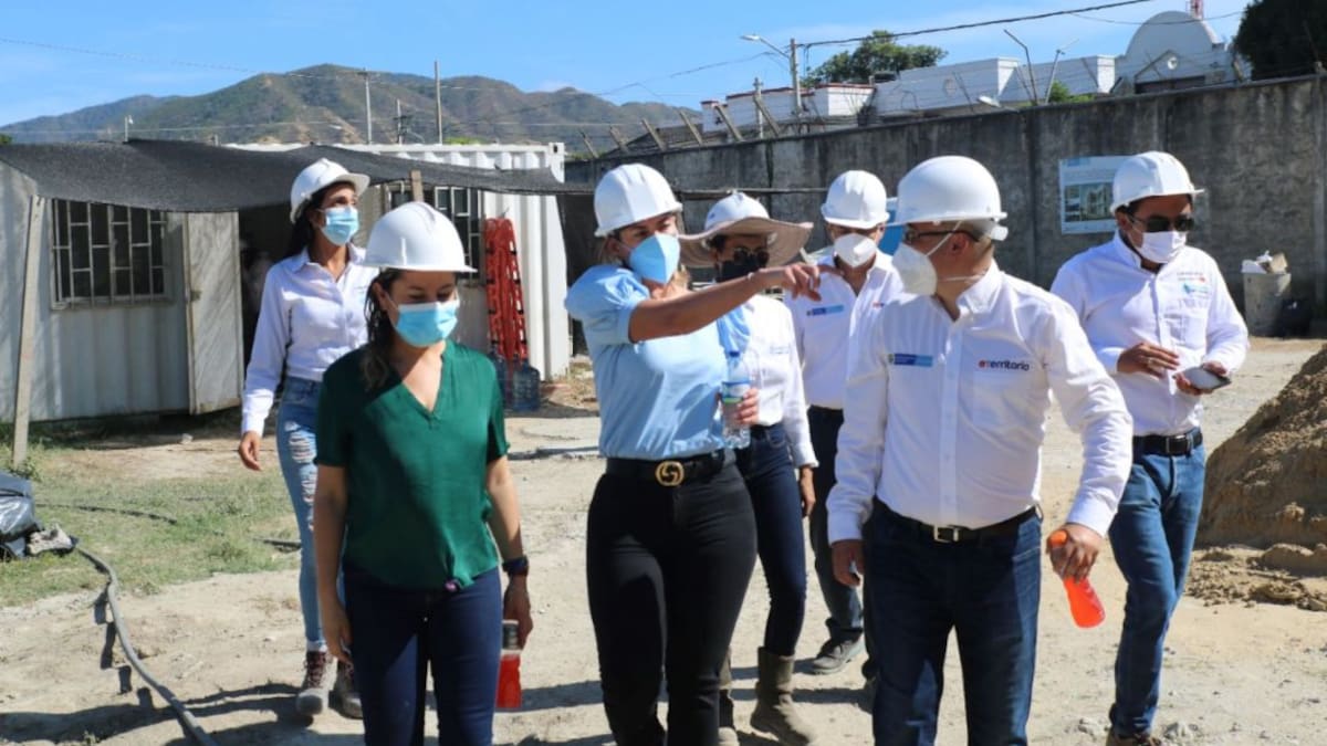 Reportan avance del 58.02% en obras de Cárcel de Santa Marta