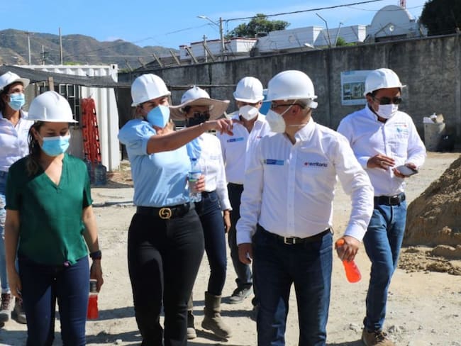 Obras en cárcel de Santa Marta