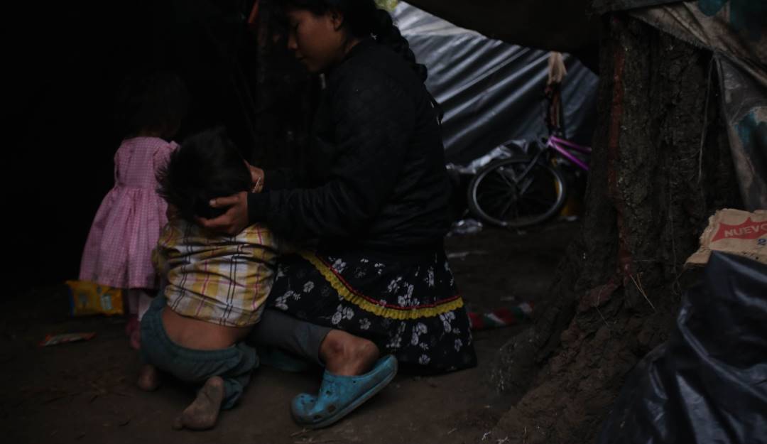 Aumento en casos de desnutrición en niños colombianos. Foto: Colprensa.