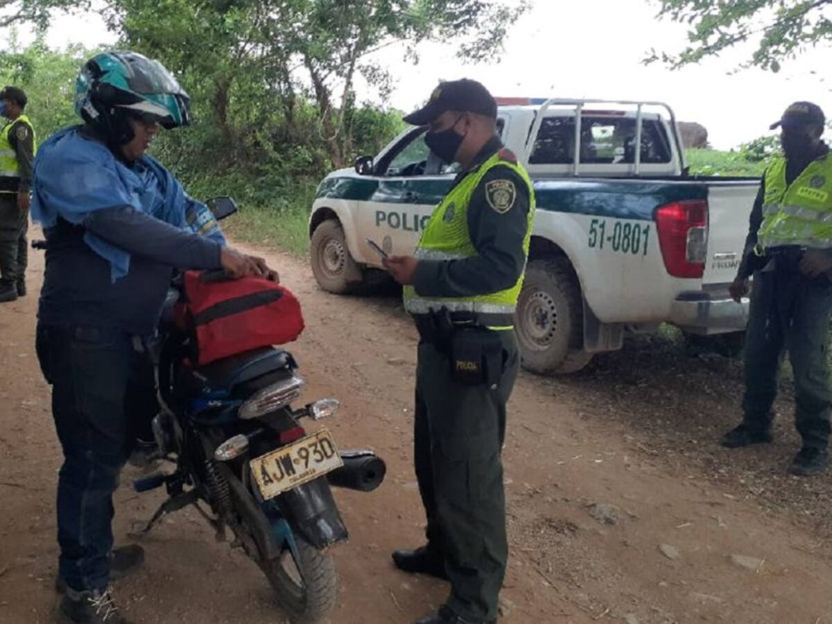Por llegada del Coronavirus, policía aumenta controles en Mompox, Bolívar