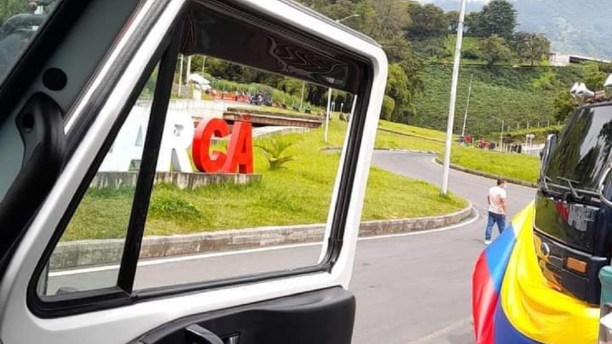 Jhon Faber Zamora, camionero, Quindío