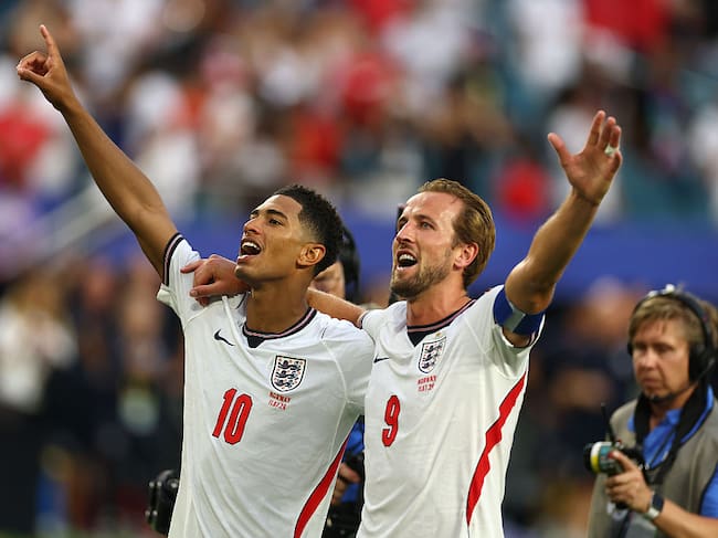 Tabla de goleadores del Mundial 2026: Bellingham iguala a Kane y se pone a tiro de Mbappé y Messi. (Photo by Chris Brunskill/Fantasista/Getty Images)