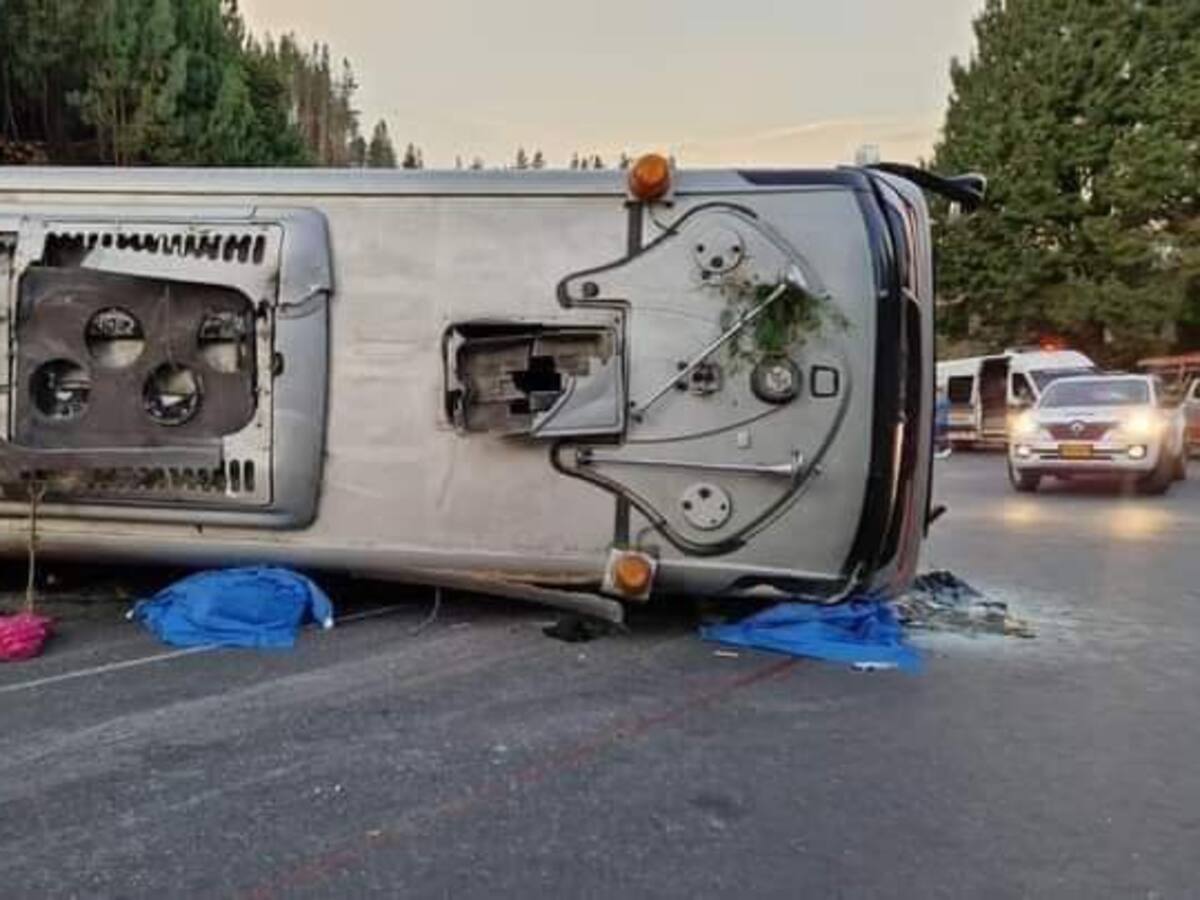 Avanza investigación por accidente que dejo dos muertos en la vía la línea en el Quindío