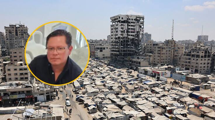 Así es la historia de colombiano que asegura haber ido a Franja de Gaza a entregar ayuda humanitaria