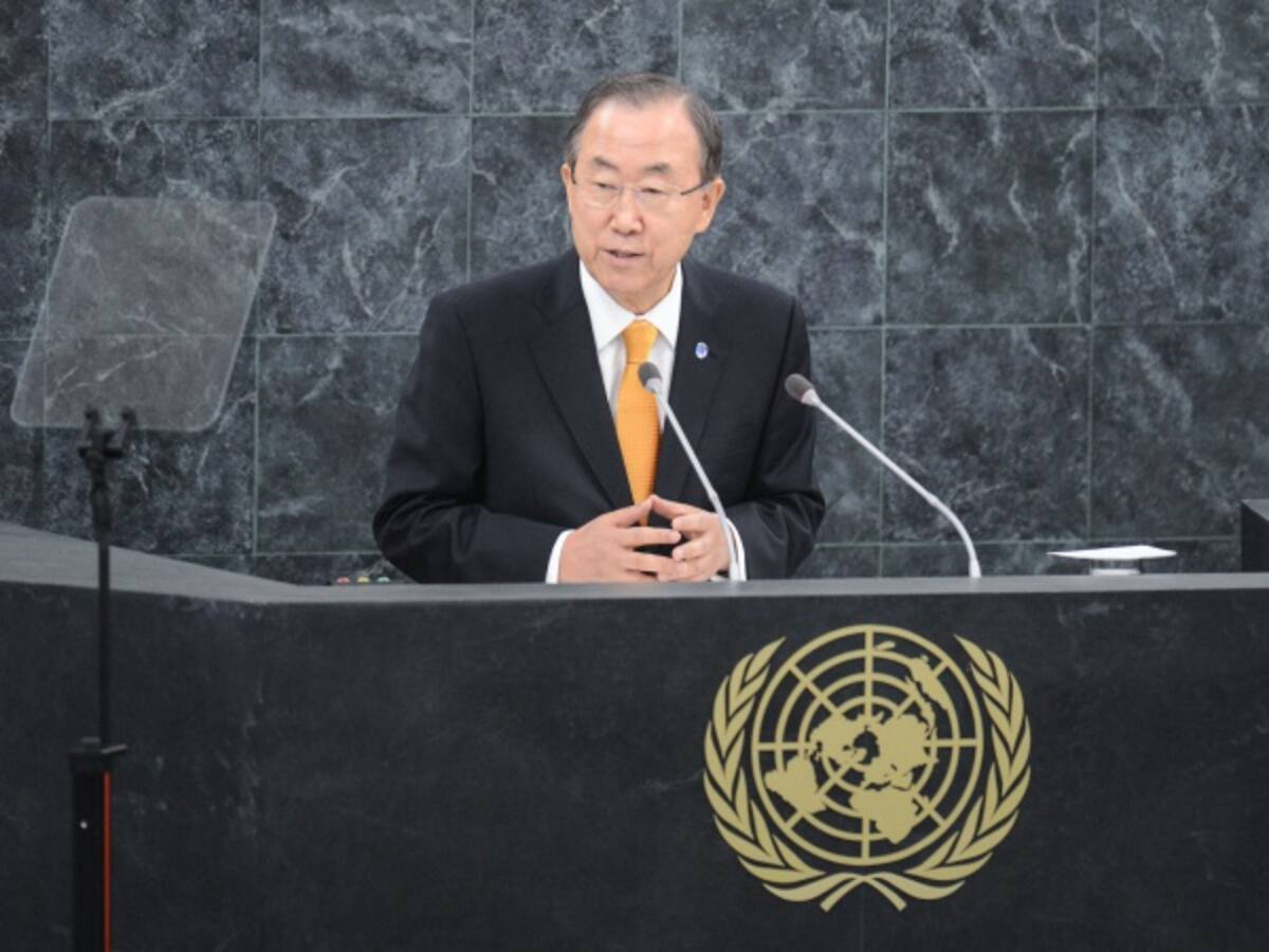 La paz es la victoria de Colombia y la humanidad: Ban Ki-moon