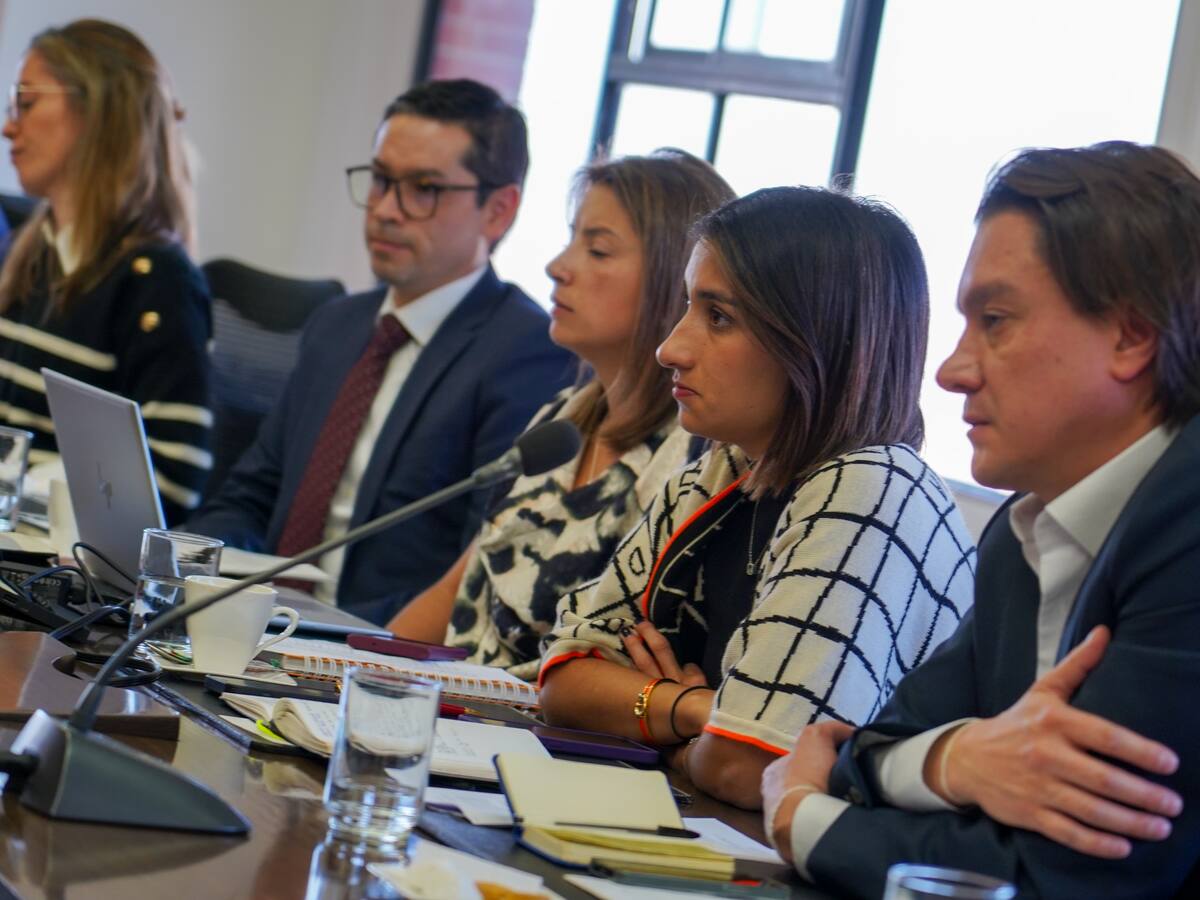 Acuerdo Nacional: Laura Sarabia se reunió con representantes del sector bancario