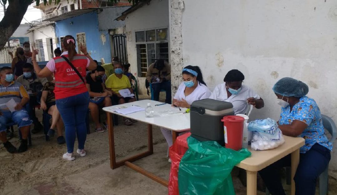 La jornada contó también con la participación de la IPS vacunadora Red Plus