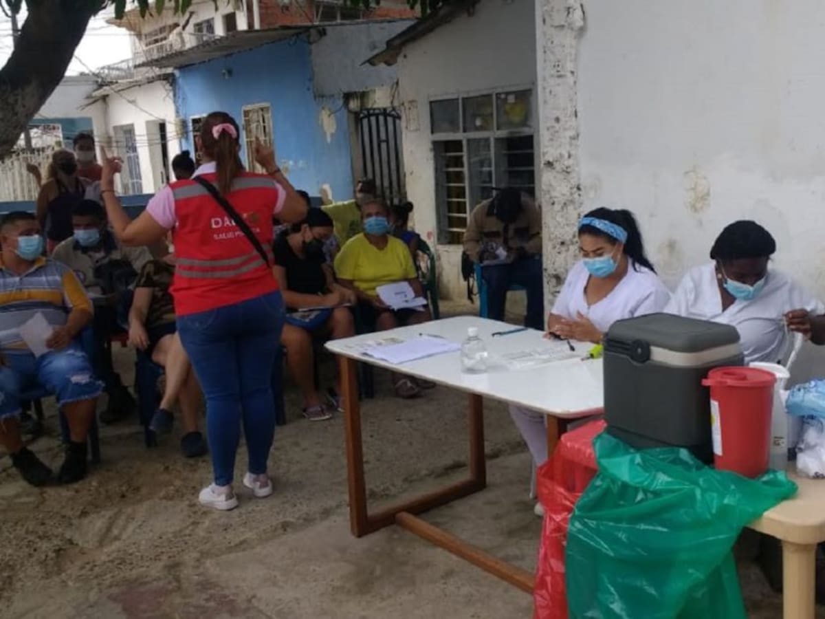 Dadis desarrolló jornada integral en barrio Zaragocilla, sector El Progreso
